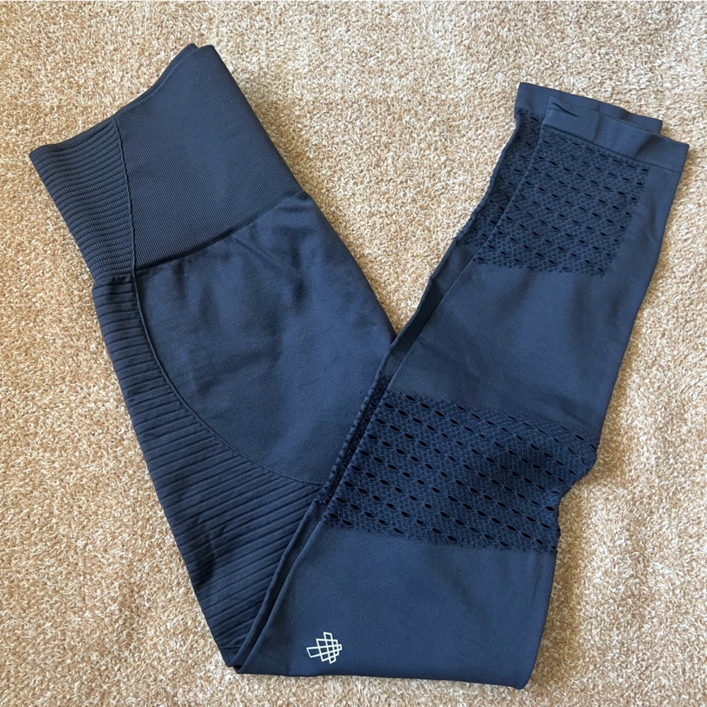 Jed North Navy High Rise Seamless Leggings